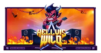 Logo Slot Online Hellvis Wild