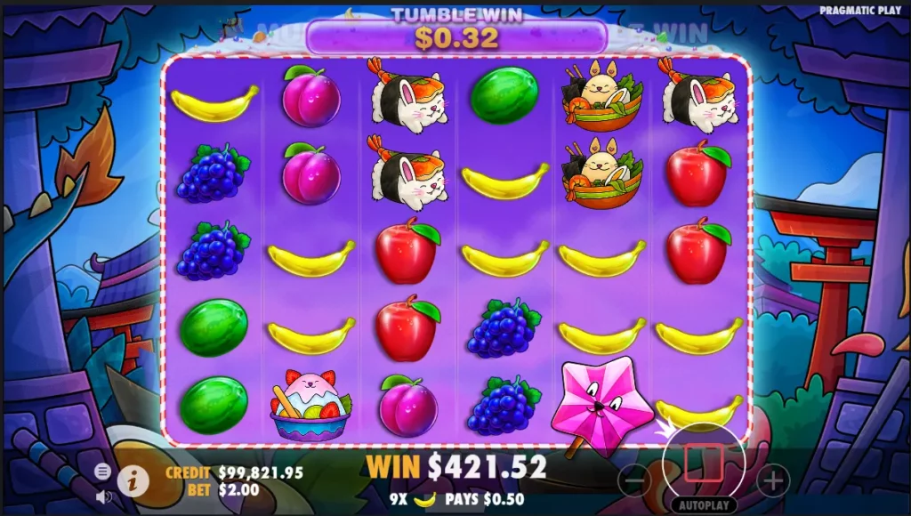 Menang Jackpot Game Slot Online Oishii Bonanza