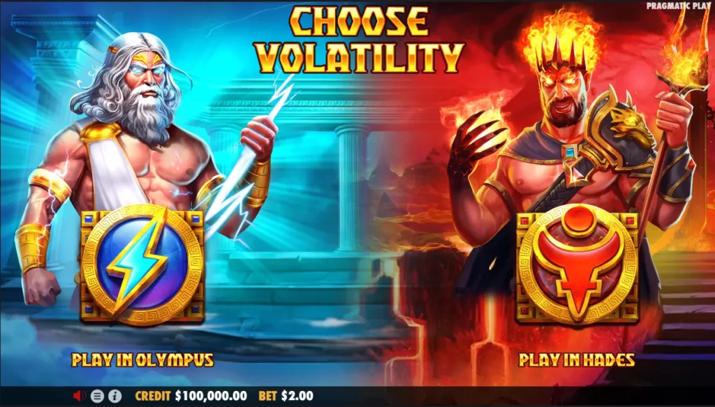 Demo Slot Zeus vs Hades : God of War