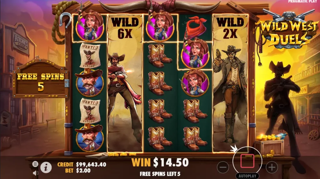 Game Slot Wild West Duels