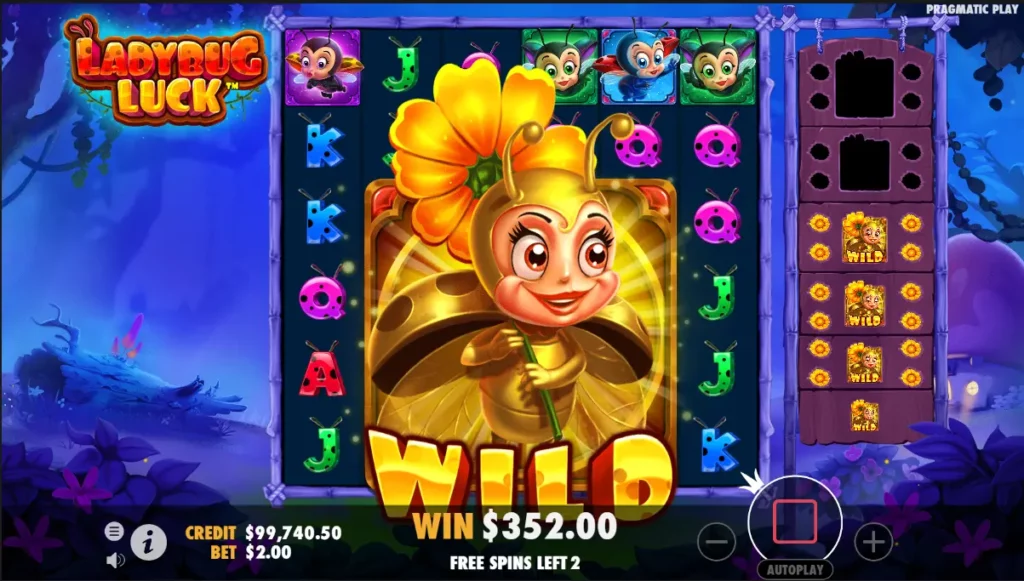 Wild Free Spins Slot Gacor Ladybug Luck