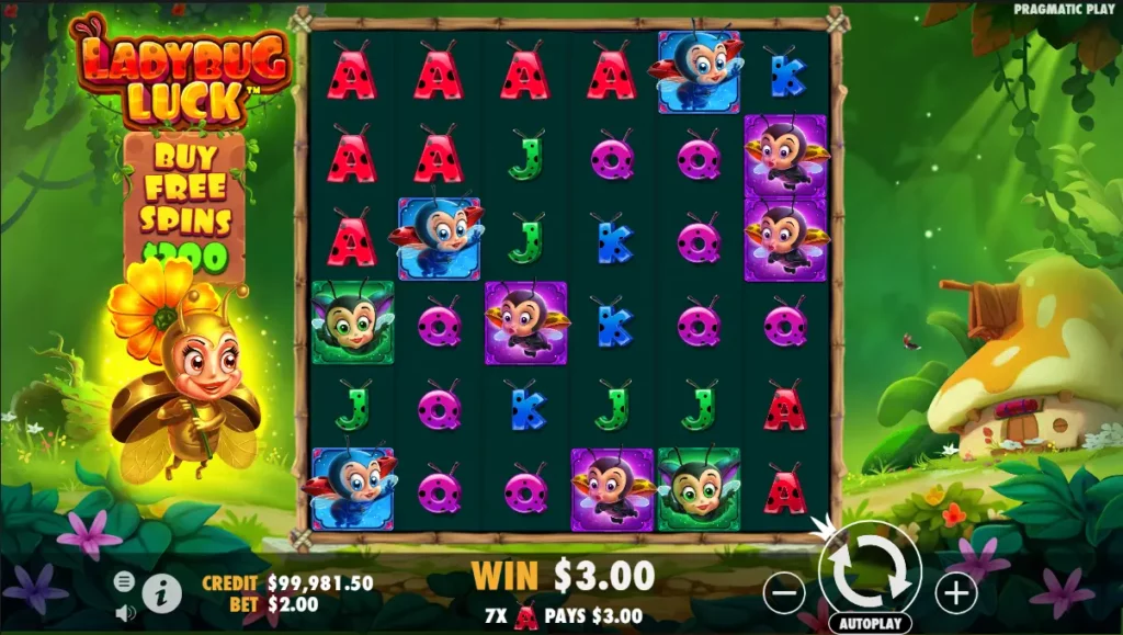 Game Slot Online Ladybug Luck